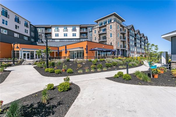 Exterior, Facade, Condo Building