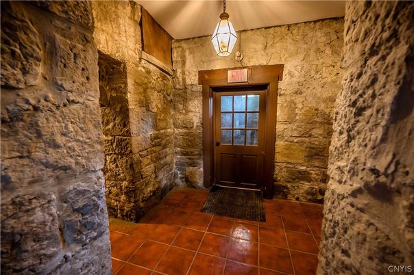 Interior, Pendant Lights, Stone Walls