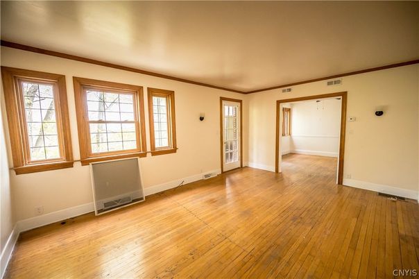 Empty room, Interior, Wood Texture Flooring