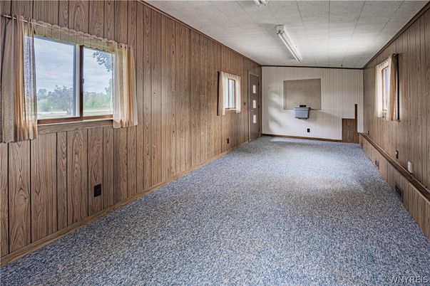 Empty room, Interior, Wooden Walls