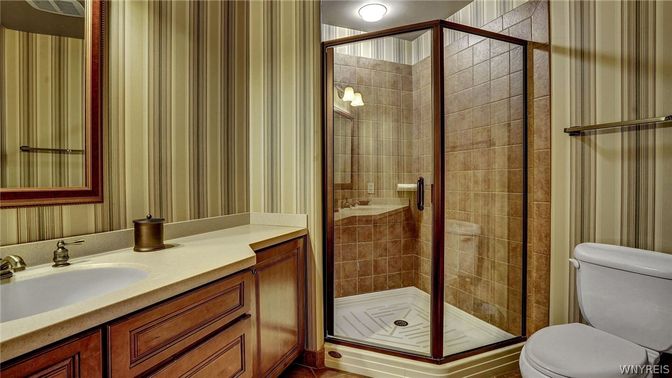Bathroom, Glass Shower, Interior