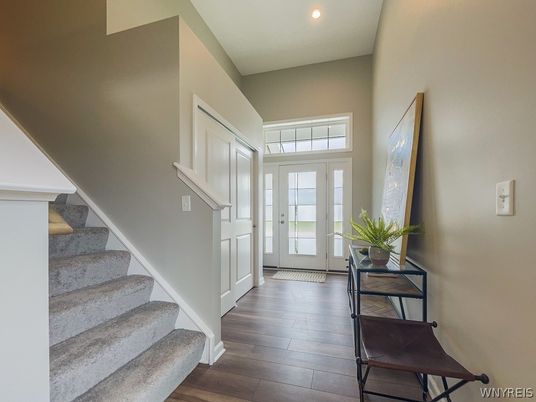 Interior, Recessed Lighting, Wood Texture Flooring