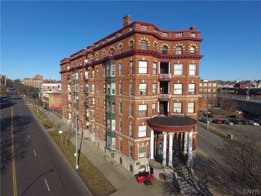 Exterior, Facade, Condo Building