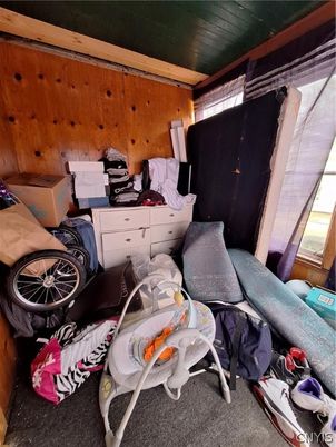 Bedroom, Interior, Wooden Walls