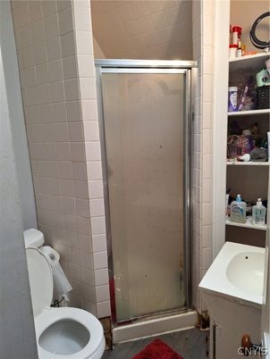 Bathroom, Glass Shower, Interior