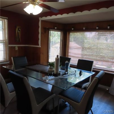 Dining room, Interior, Wood Texture Flooring