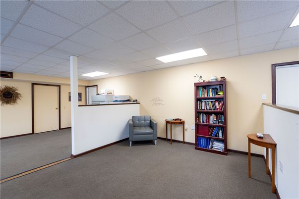 Home Office, Interior, Recessed Lighting