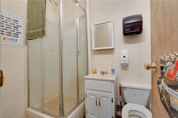 Bathroom, Glass Shower, Interior