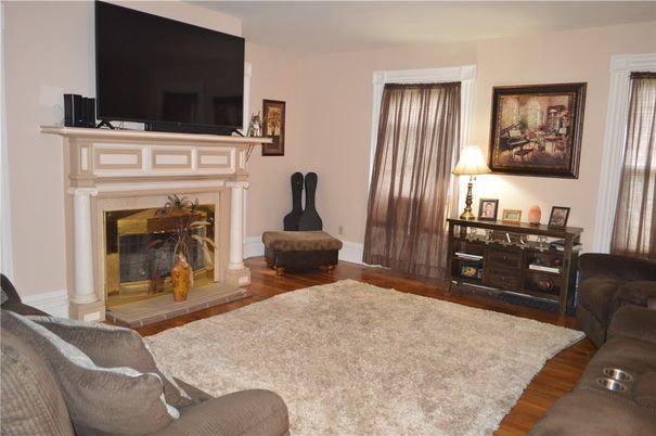 Fireplace, Interior, Wood Texture Flooring