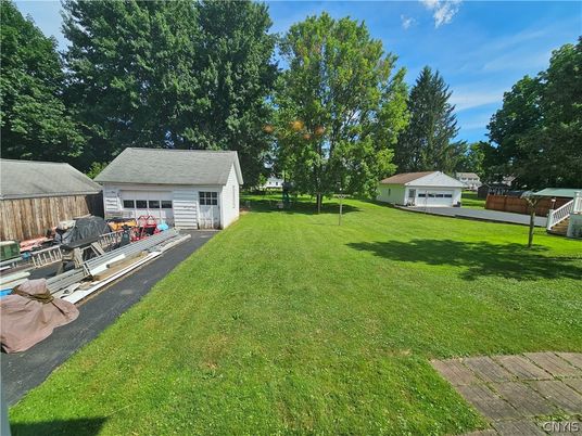 Backyard, Detached Garage, Exterior