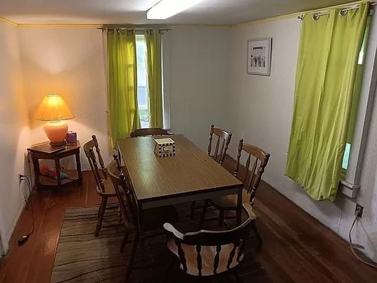 Dining room, Interior, Wood Texture Flooring