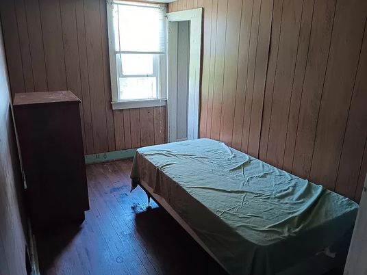 Bedroom, Interior, Wood Texture Flooring, Wooden Walls