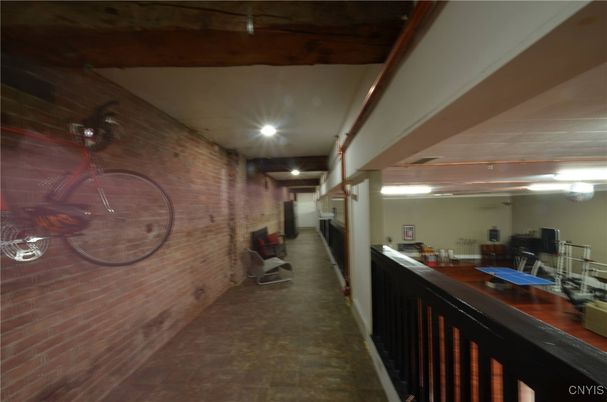 Interior, Stone Walls, Wooden Beams