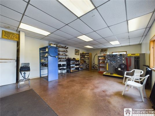 Fitness Equipment, Gym, Interior, Recessed Lighting