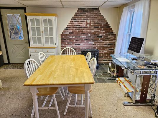 Dining room, Interior, Stone Walls