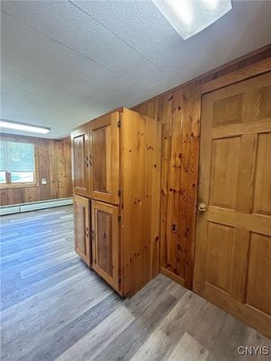 Empty room, Interior, Wood Texture Flooring, Wooden Walls