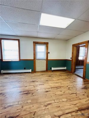 Empty room, Interior, Wood Texture Flooring