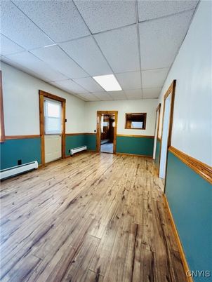 Empty room, Interior, Wood Texture Flooring