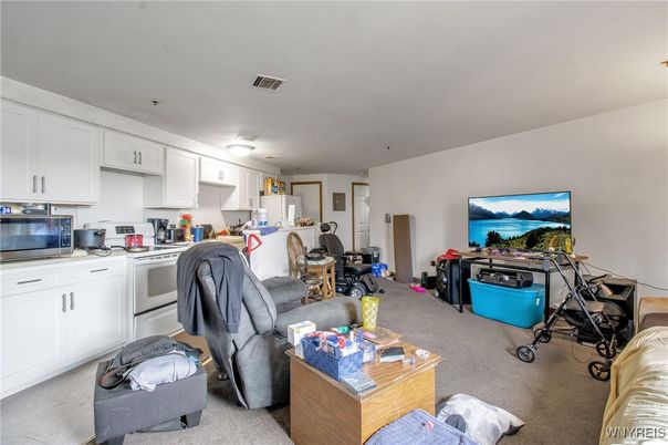 Interior, Kitchen, Living room