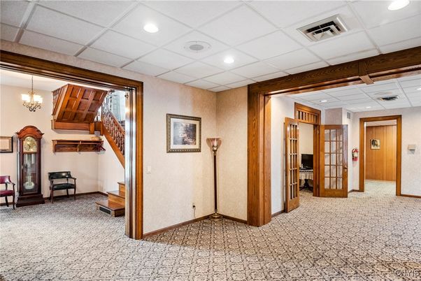 Chandelier, Interior, Recessed Lighting