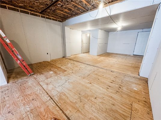 Empty room, Interior, Wood Texture Flooring