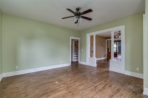 Empty room, Interior, Wood Texture Flooring