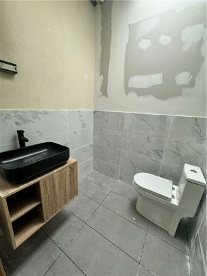 Bathroom, Interior, Marble Walls