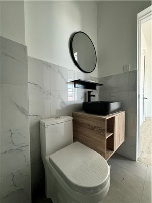 Bathroom, Interior, Marble Walls