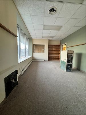 Empty room, Fireplace, Interior
