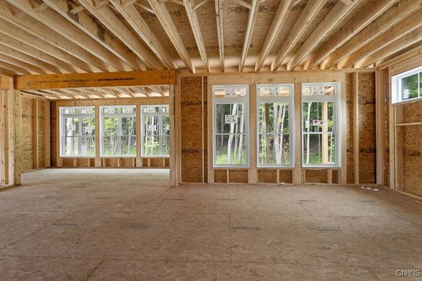 Empty room, Interior, Wooden Beams, Wooden Ceilings, Wooden Walls