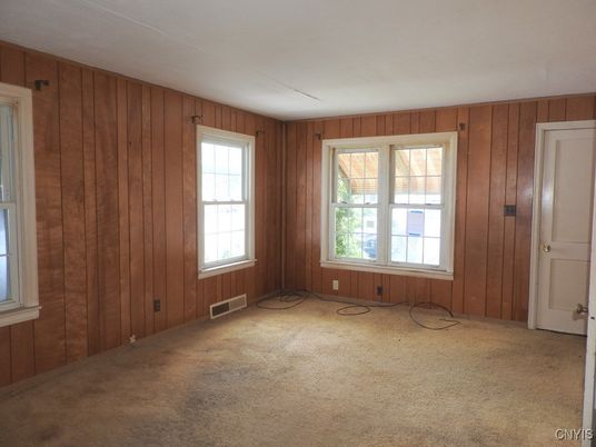 Empty room, Interior, Wooden Walls