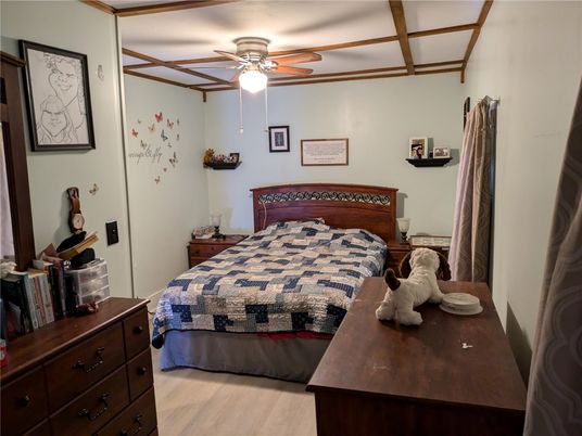 Bedroom, Interior, Wooden Beams, Wood Texture Flooring