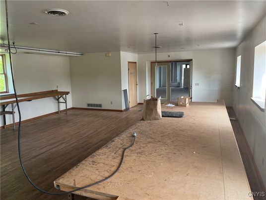 Empty room, Interior, Wood Texture Flooring