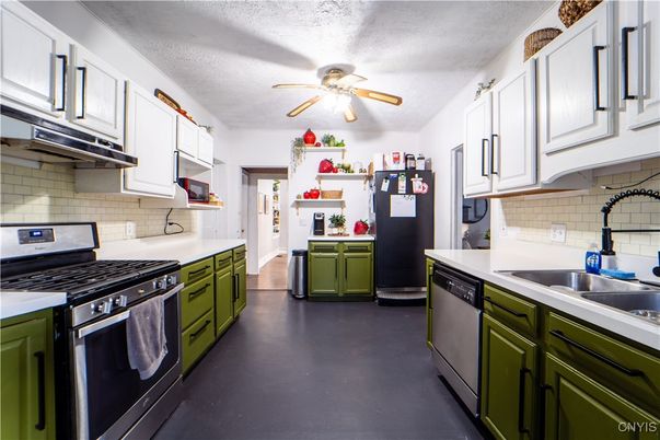 Interior, Kitchen, Stainless Steel Appliances