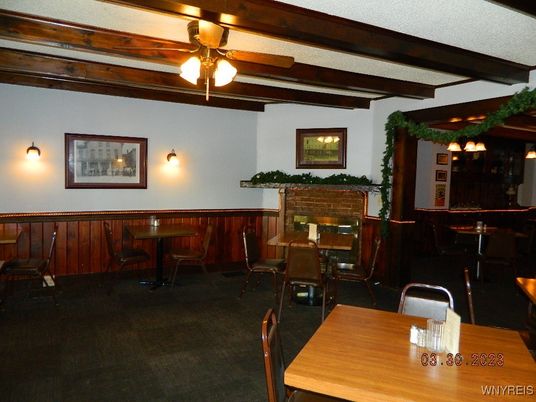 Dining room, Interior, Wooden Beams
