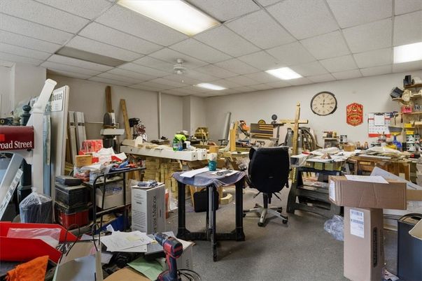 Home Office, Interior, Recessed Lighting