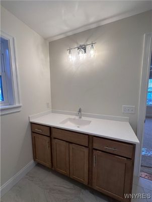 Bathroom, Dual Sink Vanities, Interior, Marble
