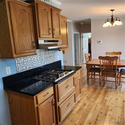 Chandelier, Dining room, Interior, Kitchen, Wood Texture Flooring