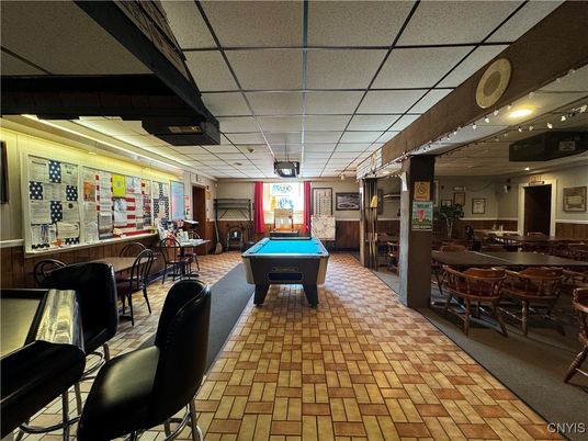 Billiard Table, Game Room, Interior