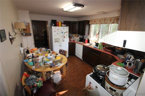 Dining room, Interior, Kitchen
