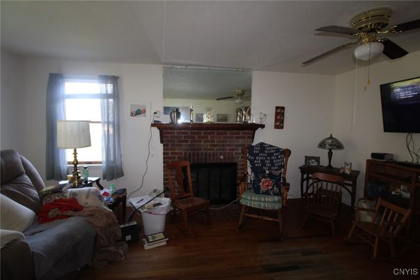 Fireplace, Interior, Wood Texture Flooring