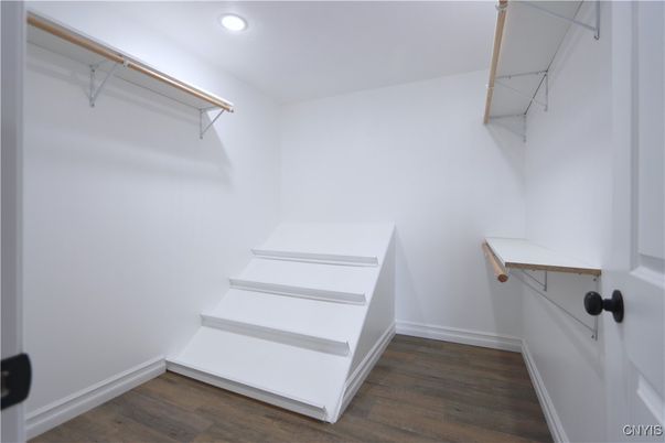 Interior, Recessed Lighting, Walk-in Closets, Wood Texture Flooring
