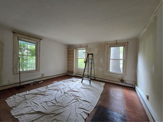 Empty room, Interior, Wood Texture Flooring