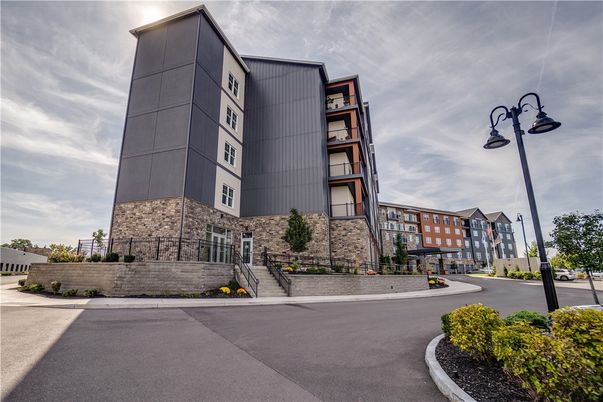 Exterior, Facade, Condo Building