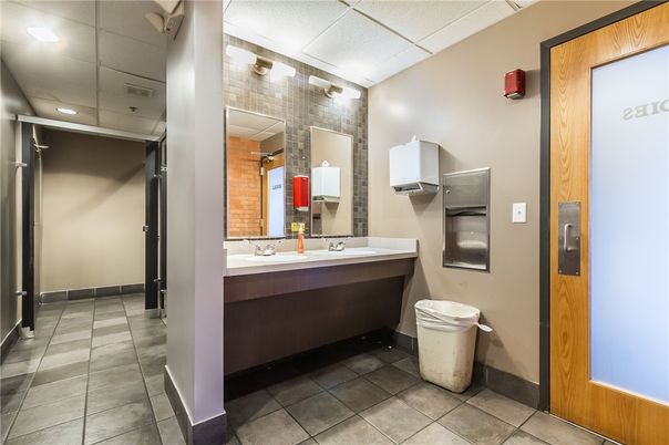 Bathroom, Interior, Recessed Lighting