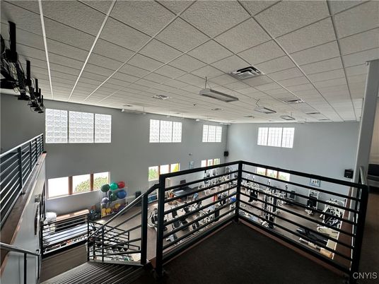 Fitness Equipment, Interior, Recessed Lighting