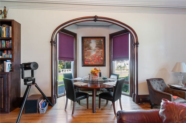 Dining room, Interior, Wood Texture Flooring