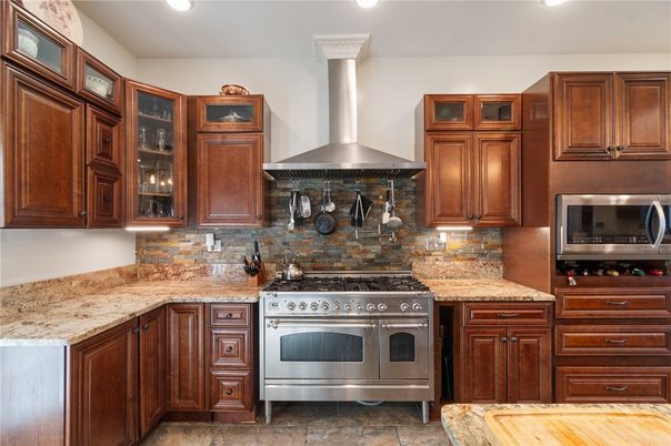 Interior, Kitchen, Recessed Lighting, Stainless Steel Appliances