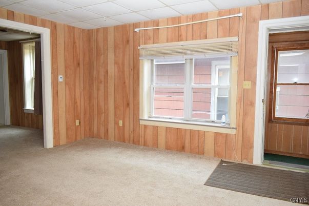 Empty room, Interior, Wooden Walls