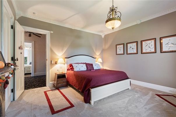 Bedroom, Interior, Pendant Lights